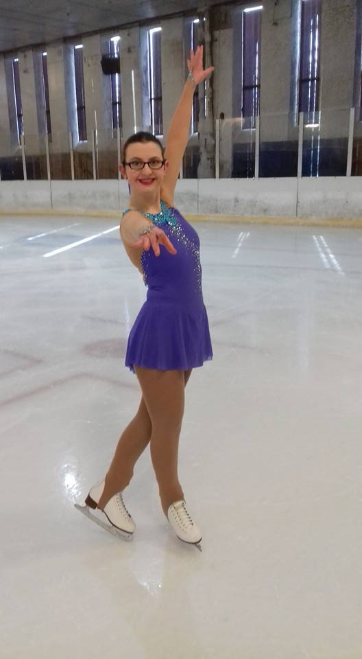 Jenny ice skating