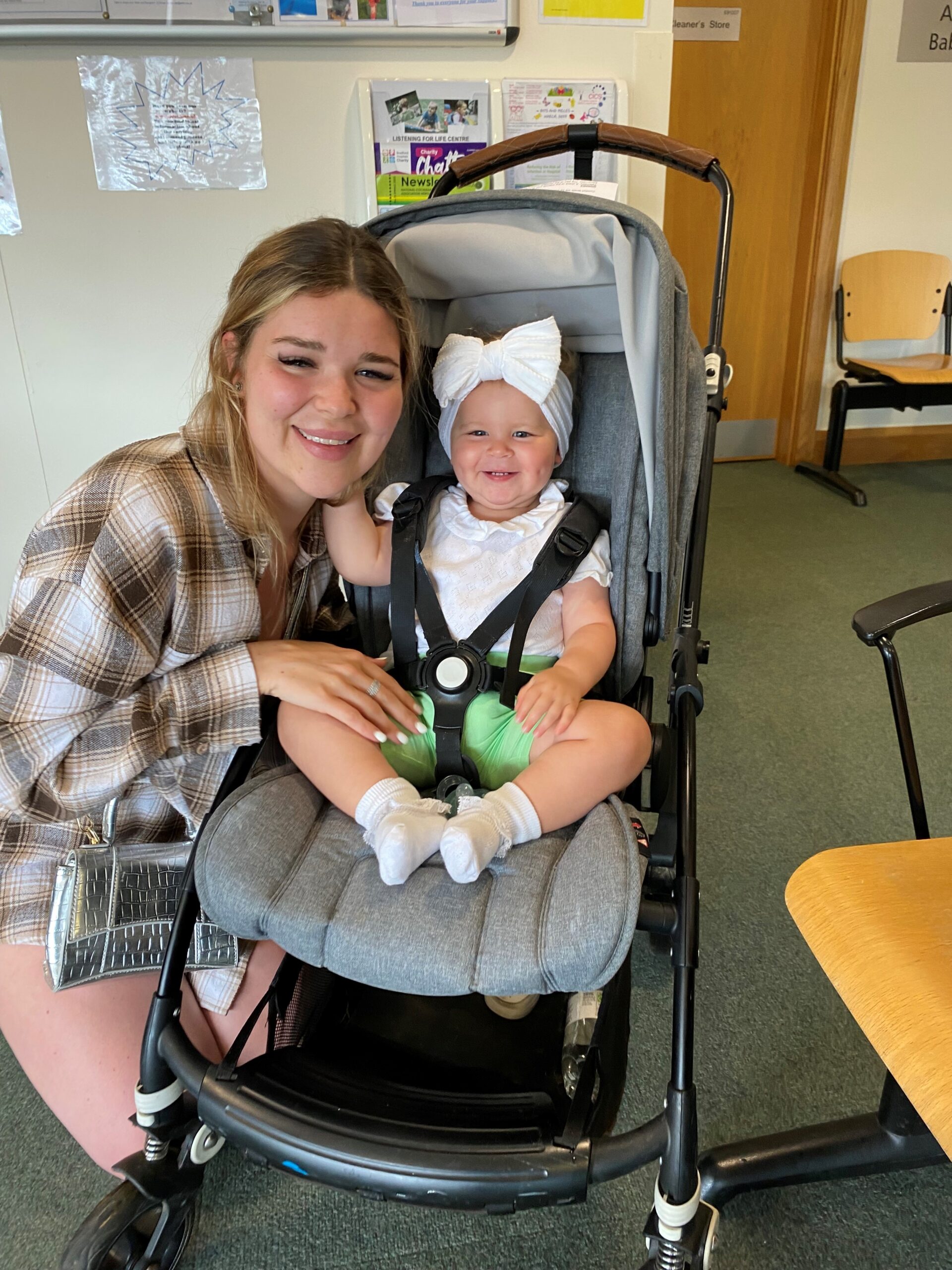 Image of baby in pram